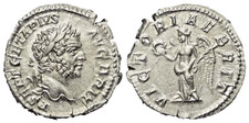 A Group of Four Splendid Silver Denarii of GETA