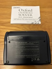 Seiko Oxford Crossword Solver