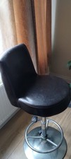Leather bar chairs with - bar,
