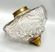 Antique Moulded Clear Glass