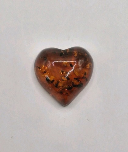 Baltic cognac amber heart - baltic,
