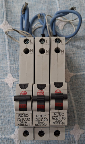 Wylex type rcbo - rcbo, c32