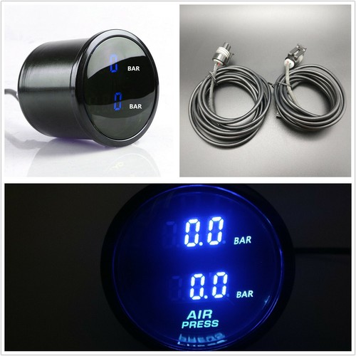 52mm 12v dual air pressure - 12v,