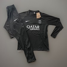 PSG Tracksuit Black / White -