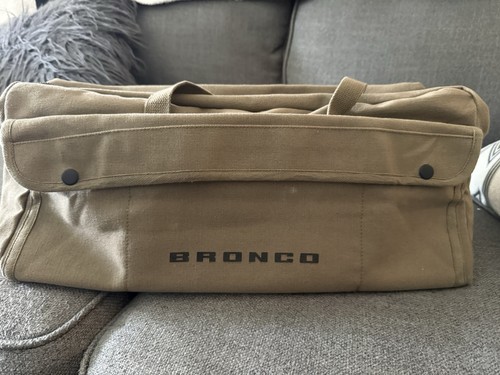 Ford bronco canvas duffel - canvas, bag