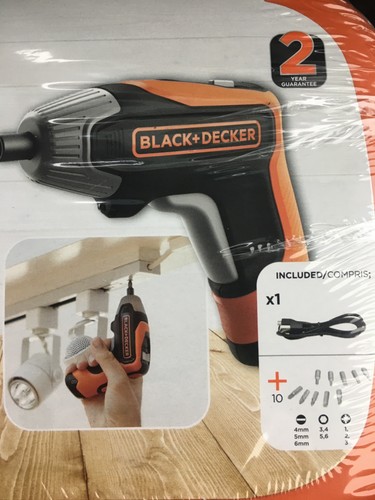 Black decker li ion 1 - decker, 3.6v