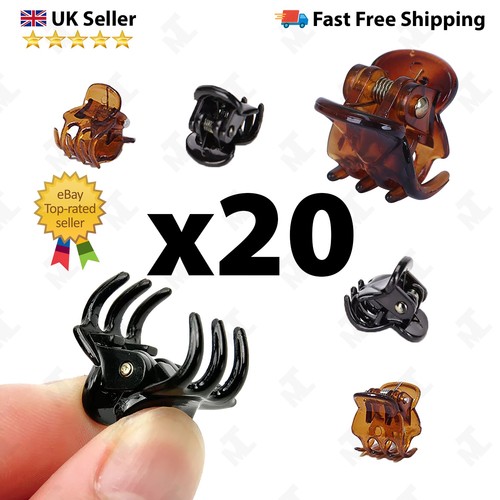 Mini hair claw clips - mini,
