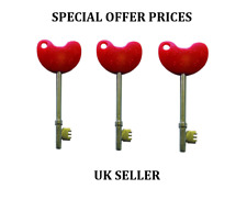 Disabled toilet keys RADAR KEY NKS scheme in Red