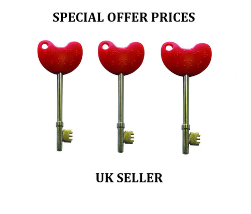Disabled toilet keys - radar, key