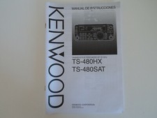 KENWOOD TS-480 SAT-HX (SPANISH INSTRUCTION MANUAL ONLY)....RADIO_TRADER_IRELAND.