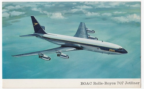 Aviation boac rolls royce 707 - boac,