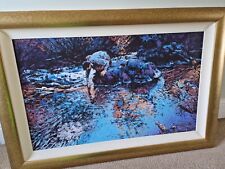 Signed Long Ago & Far Away Giclee Print Painting By Rolf Harris.