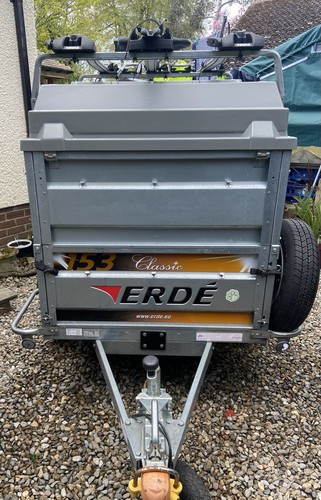 Erde 153 galvanized trailer - 153,