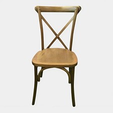 High Back Cross Stackable