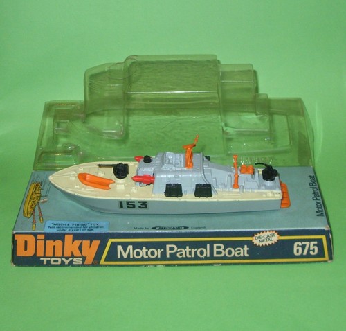 Dinky 675 motor patrol boat - 675,