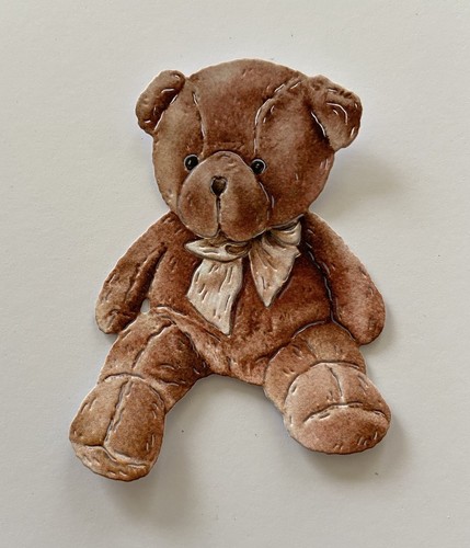 Die cut teddy bear - bear, cuts