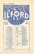 Ilford v Grays Athletic (Essex Thameside Trophy) 1950/1951