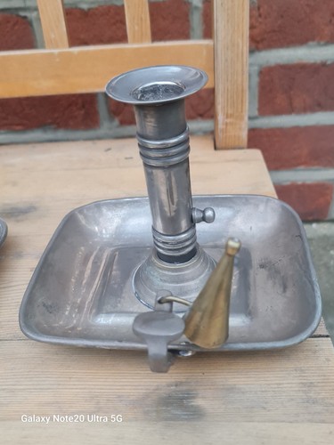 Antique square brass push - antique,