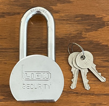 Vtg LION Large Padlock