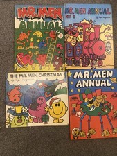 Mr Men Annuals -Vintage