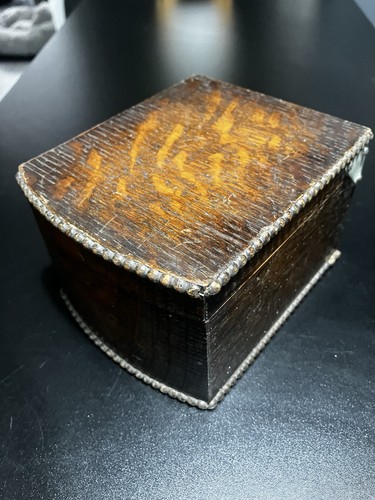 Antique georgian tea caddy - georgian,