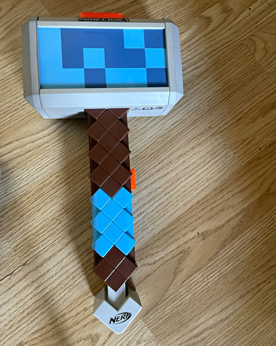 Nerf minecraft toy hammer - nerf,