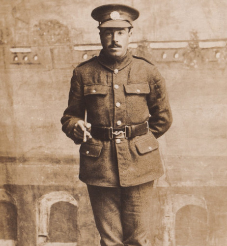 Ww1 british soldier rppc photo - ww1,
