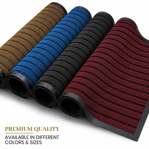 Rubber door mat non slip - rubber,
