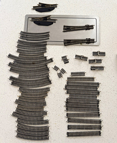 Gauge model railway track - n,