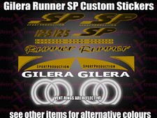 Gilera Runner SP CUSTOM Sticker Decal Set FX FXR 125 172 180 183 GOLD