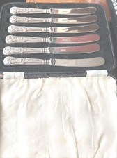 Rare Silver Handled Dessert
