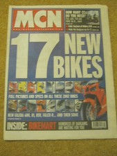 MCN - MOTORCYCLE NEWS - 17 NEW BIKE S - 19 Sept 2001