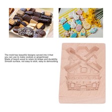 (Windmill) Wooden Cookie Mould
