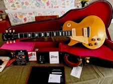 2024 Gibson Custom Shop 54' Reissue Les Paul VOS Goldtop Left Handed Double Gold