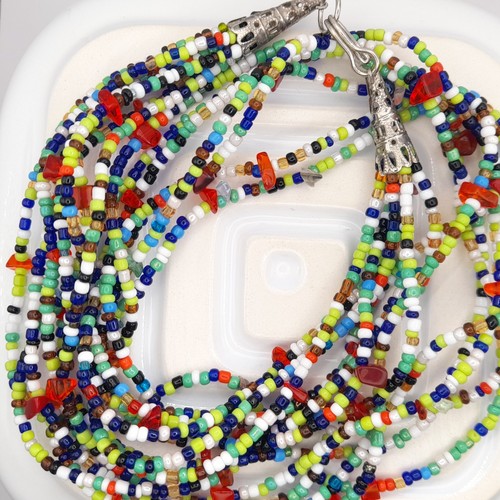 Bright glass seed bead - seed,