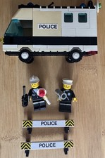 LEGO Mobile Command Unit Set 6676 vintage classic 1986 town police van roadblock