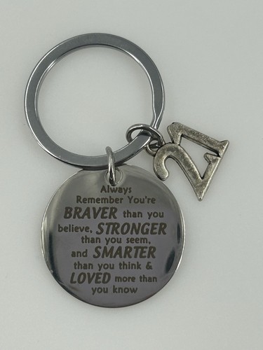 21st birthday age keychain - age,