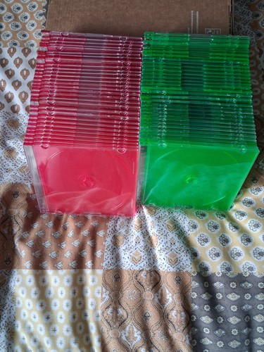 Lot empty dvd slim - 60,