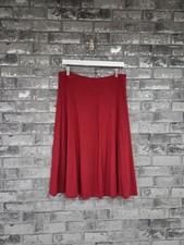 David Nieper Red A Line Skirt