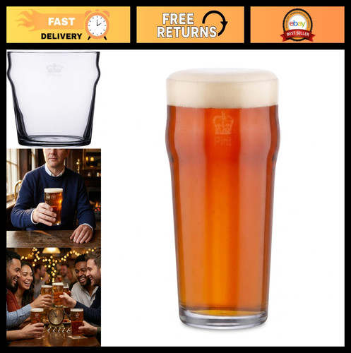 Engraved imperial pint - glass,