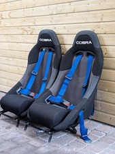 Cobra Clubman Bucket Seats Inc Classic Mini Subframes And 3 Point Harnesses.