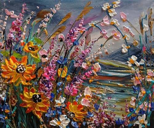 Original acrylic oil - ,
