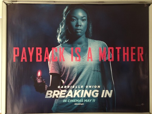 Cinema poster breaking - breaking, in