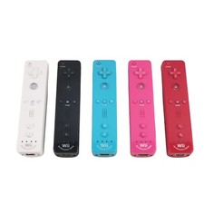 Official Nintendo Wii Remote Motion Plus Inside Black White Blue Pink Controller