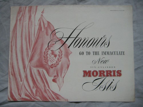 1955 morris isis - morris, brochure