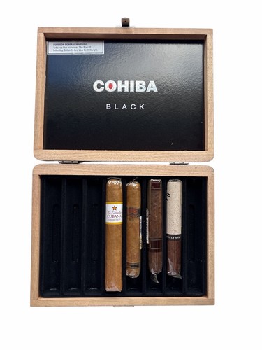 Cohiba black wooden cigar - cohiba,