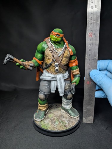 Michelangelo tmnt custom built - tmnt,