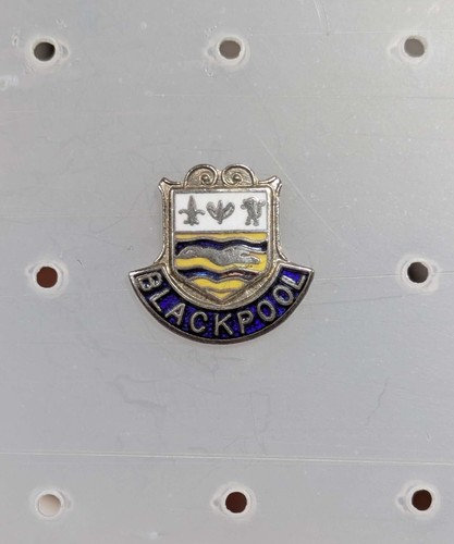 Vintage blackpool shield - vintage,