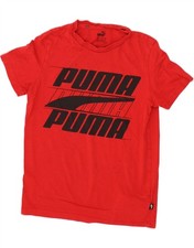 PUMA Boys Graphic T-Shirt Top