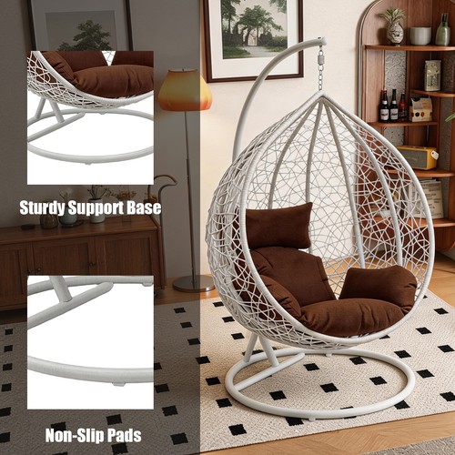 Hanging egg chair rattan - hanging,